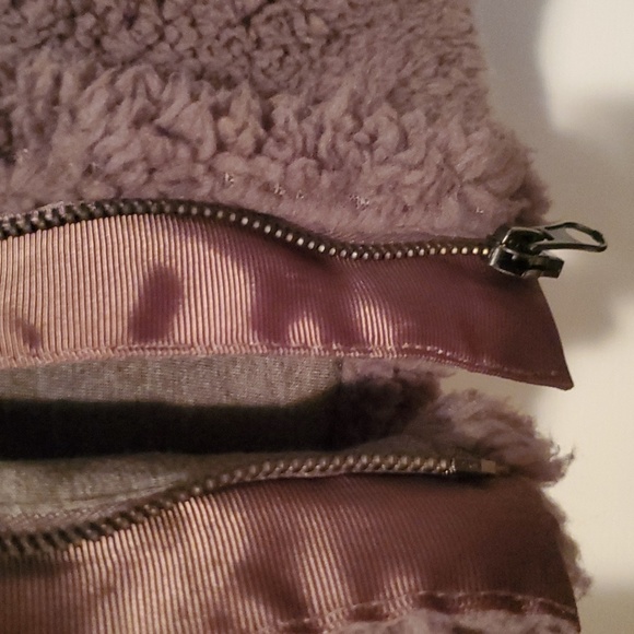 Alter'd State Womens Medium  Brown Wooly Jacket with mock collar - Picture 3 of 16